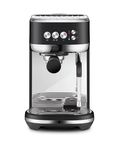 Breville Bambino Plus Thermojet Espresso Maker With Steam In Black Truffle