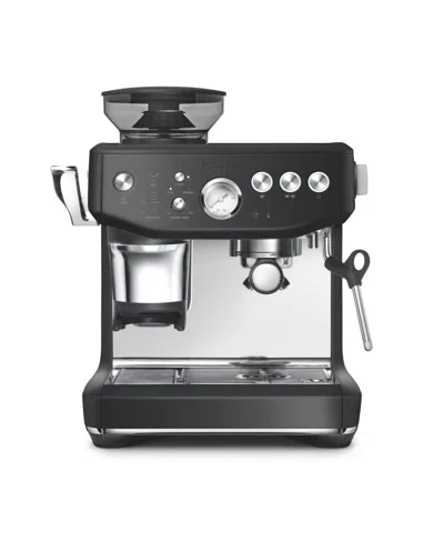 Breville Barista Express Impress Espresso Machine In Black Truffle