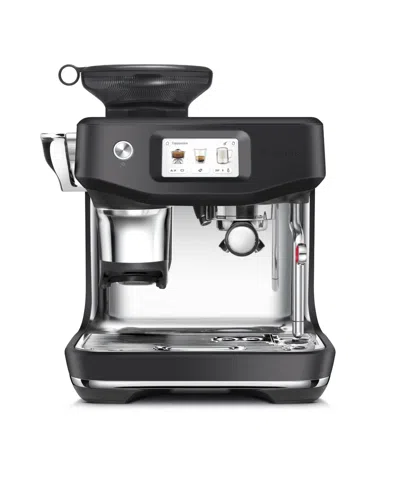 Breville Barista Touch Impress Espresso Maker In Black Truffle