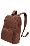 Brevitē The Brevite Water Resistant Backpack In Brown