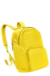 Brevitē The Brevite Water Resistant Backpack In Yellow