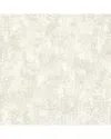 Brewster A-street Prints Felsic Platinum Studded Cube Wallpaper In Multi