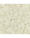 Brewster A-street Prints Koura Gold Budding Branches Wallpaper In Multi