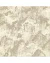 Brewster A-street Prints Toula Bronze Abstract Wallpaper In Multi