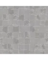 Brewster A-street Prints Varak Silver Checkerboard Wallpaper In Multi