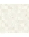 Brewster A-street Prints Varak White Checkerboard Wallpaper In Multi
