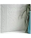 Brewster Ada Paintable Textured Vinyl Wallpaper In Multi