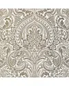 Brewster Artemis Gold Floral Damask Wallpaper