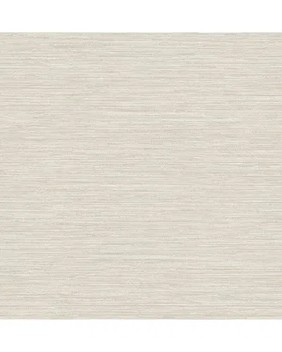 Brewster Cantor Beige Faux Grasscloth Wallpaper