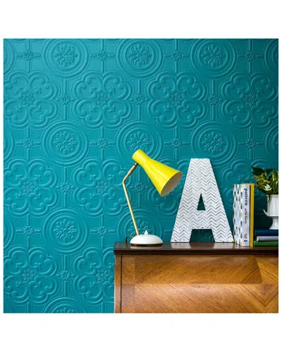 Brewster Egon Paintable Textured Vinyl Wallpaper In Multi