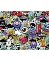 Brewster Graffiti Monster Wall Mural