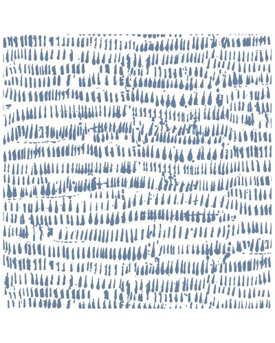 Brewster Runes Blueberry Brushstrokes Wallpaper