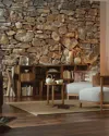 Brewster Stone Wall Wall Mural
