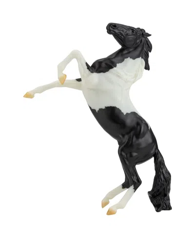 Breyer Horses Black Pinto Mustang Freedom Series 1:12 Scale Horse Toy Model In Multi