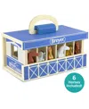 Breyer Horses Unicorn Magic 1:32 Scale Stable Mate Play Set, 6 Piece In Multi