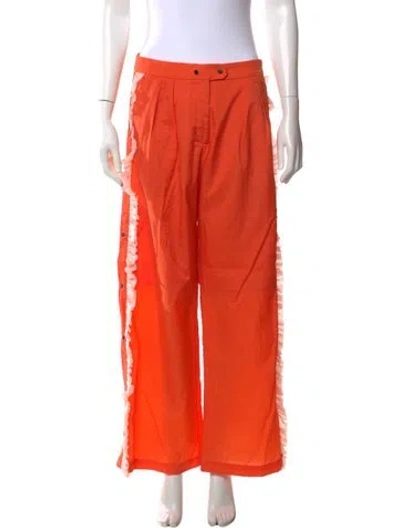 Pre-owned Brøgger Wide Leg Pants In Orange