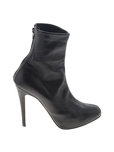 Pre-owned Brian Atwood Ankle Boots In Black