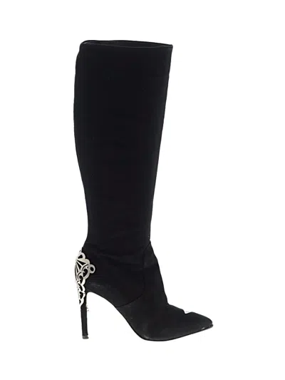 Pre-owned Brian Atwood Boots In Black