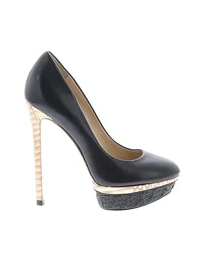 Pre-owned Brian Atwood Heels In Black