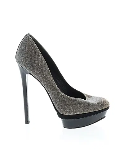 Pre-owned Brian Atwood Heels In Gold