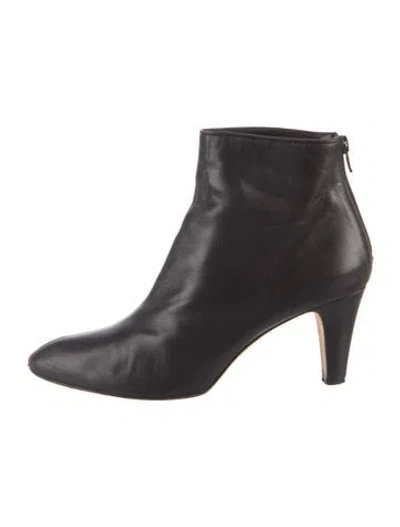 Pre-owned Brian Atwood Leather Boots In Black