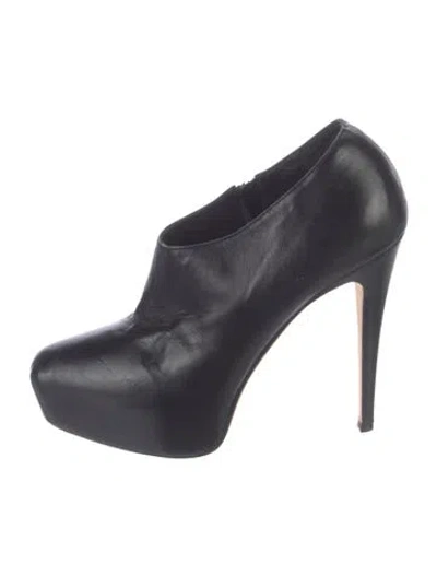 Pre-owned Brian Atwood Leather Pumps In Black
