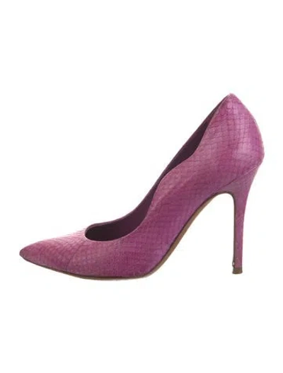 Pre-owned Brian Atwood Leather Pumps In Multi