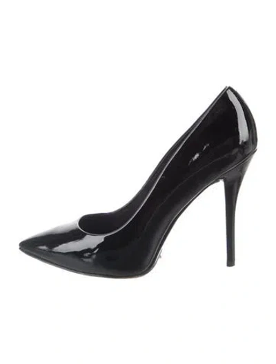 Pre-owned Brian Atwood Patent Leather Pumps In Black