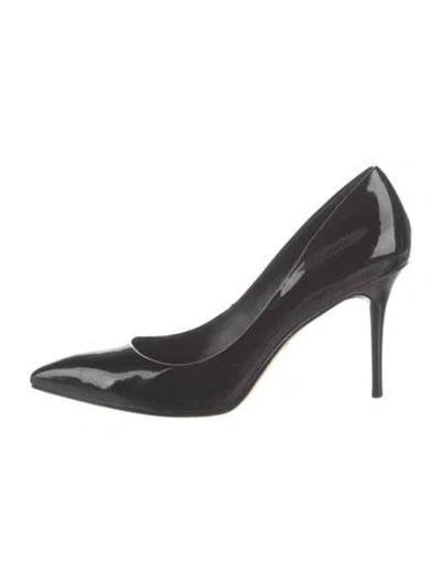 Pre-owned Brian Atwood Patent Leather Pumps In Black