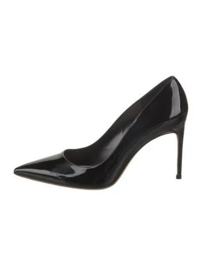 Pre-owned Brian Atwood Patent Leather Pumps In Black