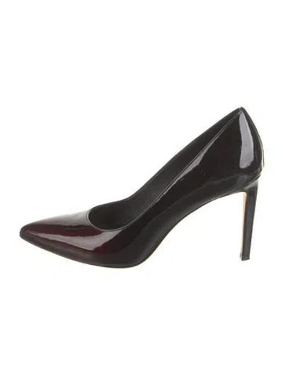 Pre-owned Brian Atwood Patent Leather Pumps In Brown