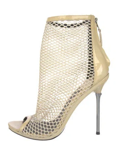Pre-owned Brian Atwood Patent Leather Pumps In Neutrals