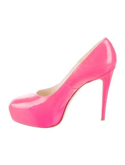 Pre-owned Brian Atwood Patent Leather Pumps In Pink