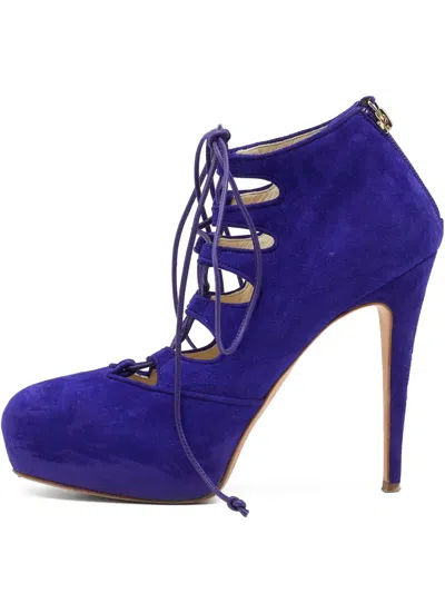 Pre-owned Brian Atwood  120mm Cut-out Platform Pumps