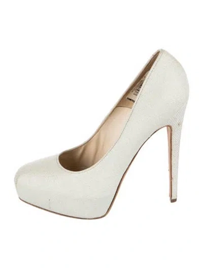 Pre-owned Brian Atwood Pumps In White