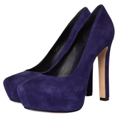 Pre-owned Brian Atwood , Purple Suede Pumps