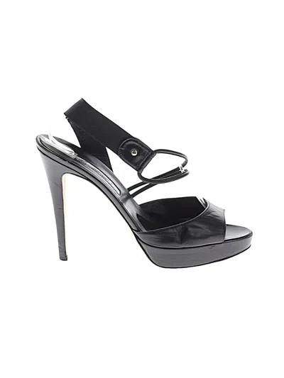 Pre-owned Brian Atwood Sandals In Black