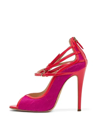 Pre-owned Brian Atwood Stellah Sandals In Pink