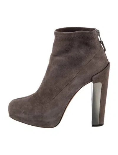 Pre-owned Brian Atwood Suede In Brown