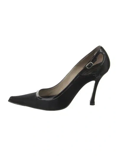 Pre-owned Brian Atwood Suede Pumps In Black