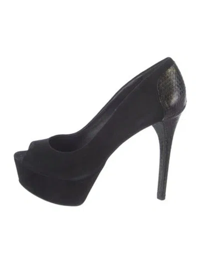Pre-owned Brian Atwood Suede Pumps In Multi