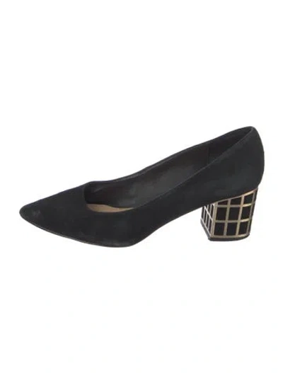 Pre-owned Brian Atwood Suede Pumps In Multi
