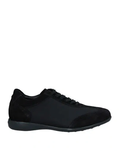 Brian Cress By Campanile Man Sneakers Black Size 7 Soft Leather In Black