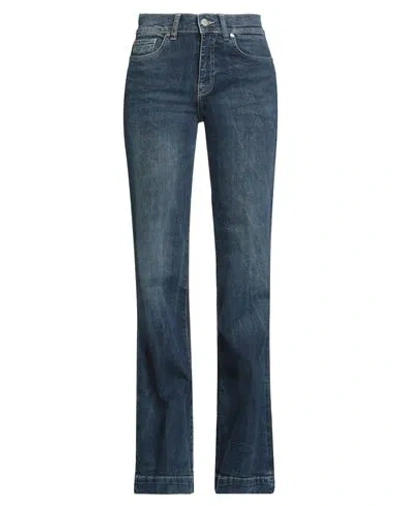 Brian Dales & Ltb Woman Jeans Blue Size 30 Cotton, Elastane