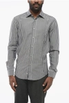 Brian Dales Awning Striped Casual Shirt With Spread Collar