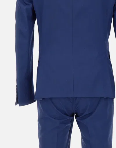Brian Dales Royal Blue Wool Two Piece Suit