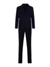 Brian Dales Blu Polyamide Suit In Azul