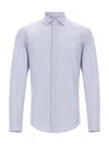 Brian Dales Camicia In Cotone In Blue