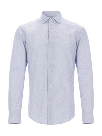Brian Dales Camicia In Cotone In Blue