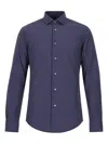 Brian Dales Camicia In Cotone In Blue